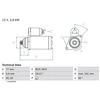 Image de Démarreur 1414 Bosch Bosch 1414 Hyundai;Mitsubishi