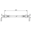 Image de Flexible De Frein Bosch Bh079 Mercedes-Benz