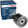 Image de Filtre À Huile P3316 Bosch Bosch P3316 Bedford;Ford;Genesis;Honda;Hyundai;Isuzu;Kia;Mazda;Mitsubishi;Opel;Smart;Subaru
