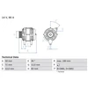 Image de Alternateur 4200 Bosch Bosch 4200 Fiat;Lancia