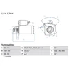 Image de Démarreur 1320 Bosch Bosch 1320 Mitsubishi;Opel;Renault;Volvo