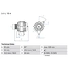 Image de Alternateur 4421 Bosch Bosch 4421 Opel
