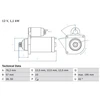 Image de Démarreur 2033 Bosch Bosch 2033 Audi;Seat;Skoda;Volkswagen