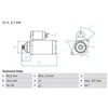 Image de Démarreur 2059 Bosch Bosch 2059 Toyota