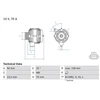 Image de Alternateur 4589 Bosch Bosch 4589 Toyota