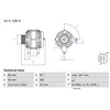 Image de Alternateur 4612 Bosch Bosch 4612 Toyota