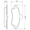Image de Kit De Plaquettes De Frein, Frein À Disque Bp136 Bosch Bosch Bp136 Ford