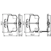 Image de Kit De Plaquettes De Frein, Frein À Disque Bp315 Bosch Bosch Bp315 Mg;Rover
