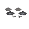 Image de Kit De Plaquettes De Frein, Frein À Disque Bp205 Bosch Bosch Bp205 Citroen;Fiat;Peugeot