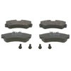 Image de Kit De Plaquettes De Frein, Frein À Disque Bp511 Bosch Bosch Bp511 Volkswagen