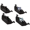 Image de Kit De Plaquettes De Frein, Frein À Disque Bp175 Bosch Bosch Bp175 Audi;Seat;Skoda;Volkswagen
