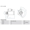 Image de Démarreur 2090 Bosch Bosch 2090 Ford
