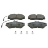 Image de Kit De Plaquettes De Frein, Frein À Disque Bp564 Bosch Bosch Bp564 Citroen;Fiat;Peugeot