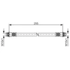 Image de Flexible De Frein Bosch Bh749 Citroen;Peugeot;Renault