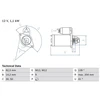 Image de Démarreur 2121 Bosch Bosch 2121 Audi;Seat;Skoda;Volkswagen