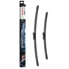 Image de BOSCH Balai d'essuie-glace Kit de Lame d'essuie-glace Avant | Version: Sans Cadre | Longueur 1: 600mm | Longueur 2: 475mm 3 397 118 930 Compatible avec BMW 3 Berline E90 3 Touring E91 3 Touring F31 en occasion ou reconditionné