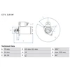Image de Démarreur 2126 Bosch Bosch 2126 Mercedes-Benz
