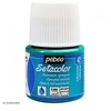 Image de Peinture textile Setacolor opaque effet métallique - Turquoise - 45 ml