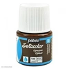 Image de Peinture textile Setacolor opaque - Chocolat - 45 ml