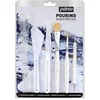 Image de Pebeo Pouring Experiences - Set d'outils pour verser la peinture - 11 parties