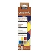 Image de Ceramic Initiation Set - Peinture - peinture à base de solvant - noir, jaune, blanc, lavande, rouge cerise, or précieux - 20 ml (pack de 6)
