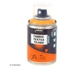 Image de Bombe de peinture - Tissus - Textile - Orange - Sans solvant - - 100ml