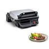 Image de Tefal GC305012 Ultra Compact Grill électrique, Position barbecue, 2000 W, Cuisson saine, Plaques antiadhésives compatibles lave-vaisselle, Bac de récupération des jus, Noir, Métallique, Titane en occasion ou reconditionné