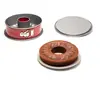 Image de Tefal Delibake acier rouge carbone moule à savarin à charnière 25cm,