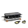 Image de GOURMET 3 EN 1 GRILL PLANCHA 8 COUPELLES PROFONDES 1350W RE610D12