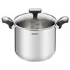 Image de Marmite inox 22cm + couvercle en verre e3016104