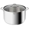 Image de Marmite 36 cm inox B8647504, Tous feux dont induction, 17,5L, Poignées robustes, Couvercle verre, Intuition XL