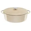 Image de LOV Cocotte ovale 34 cm Beige E2590604