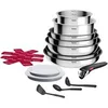 Image de Ingenio Cook Eat set Inox 15p Casseroles, poeles et ustensiles L881SF04