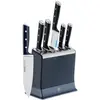 Image de Tefal EverSharp, Set de couteaux 5 pièces et bloc de couteaux avec système d'aiguisage intégré,Set de couteaux 5 pièces et bloc de couteaux avec système d'aiguisage intégré