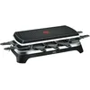 Image de Tefal Appareil à raclette et grill, Revêtement antiadhésif, Fonction Thermo-Spot, 10 coupelles, Gourmet 10 Inox&Design RE458812, Noir en occasion ou reconditionné
