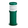 Image de Borne polo basse aluminium vert - e27 - 70w - ampoule non fournie