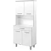 Image de READY Buffet de cuisine Blanc mat - L 80 cm