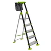 Image de Escabeau alu 5 marches rivetées hauteur d'accès 3 m GARDEN STEP