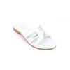 Image de Les Tropéziennes par M.Belarbi Mule femme DAMIA Blanc en cuir 41