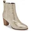 Image de Les Tropéziennes par M.Belarbi Boots femme or MELYNE en cuir 36
