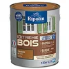 Image de RIPOLIN - Peinture pour Bois Intérieur/Extérieur - Sans Sous-couche Ultra-couvrant - Résiste aux Intempéries, UV et Chocs - Protège et Magnifie - Lessivable - Satin - 2,5L - Ton Bois en occasion ou reconditionné