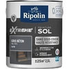 Image de Peinture pour Sol Interieur + Exterieur - Gris Beton Ral 7015 Satin, 2,5L