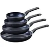 Image de Set de 4 poêles antiadhésives céramique 16, 20, 24 et 28 cm Brandao