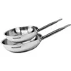Image de Set de 2 poêles 20 et 24 cm en inox Eterna