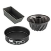 Image de Set de 3 mini moules à cake 15 cm, charnière 16 cm et kouglof 18 cm Zenker Spécial Mini