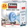 Image de Rubson AERO 360° Recharges en tabs neutres pour absorbeur d'humidité, recharges pour déshumidificateurs AERO 360° ultra absorbantes et anti odeurs, 2 x 450 g en occasion ou reconditionné
