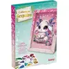 Image de Tableau décoratif avec paillette Lansay Sequins Lapin Rose TU A2601564