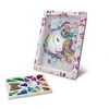 Image de Kit loisir créatif - Licorne - Illustration avec sequins - Pour enfant a partir de 7 ans - Blanc
