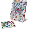 Image de Loisir Créatif - Papillons - Illustration avec Sequins - Pour Enfant - Blanc