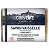 Image de La Corvette Savon vaisselle solide Marseille bicarbonate de soude 200 g